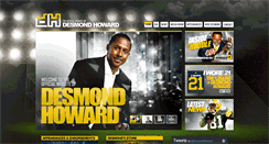 Desktop Screenshot of desmondhoward.com